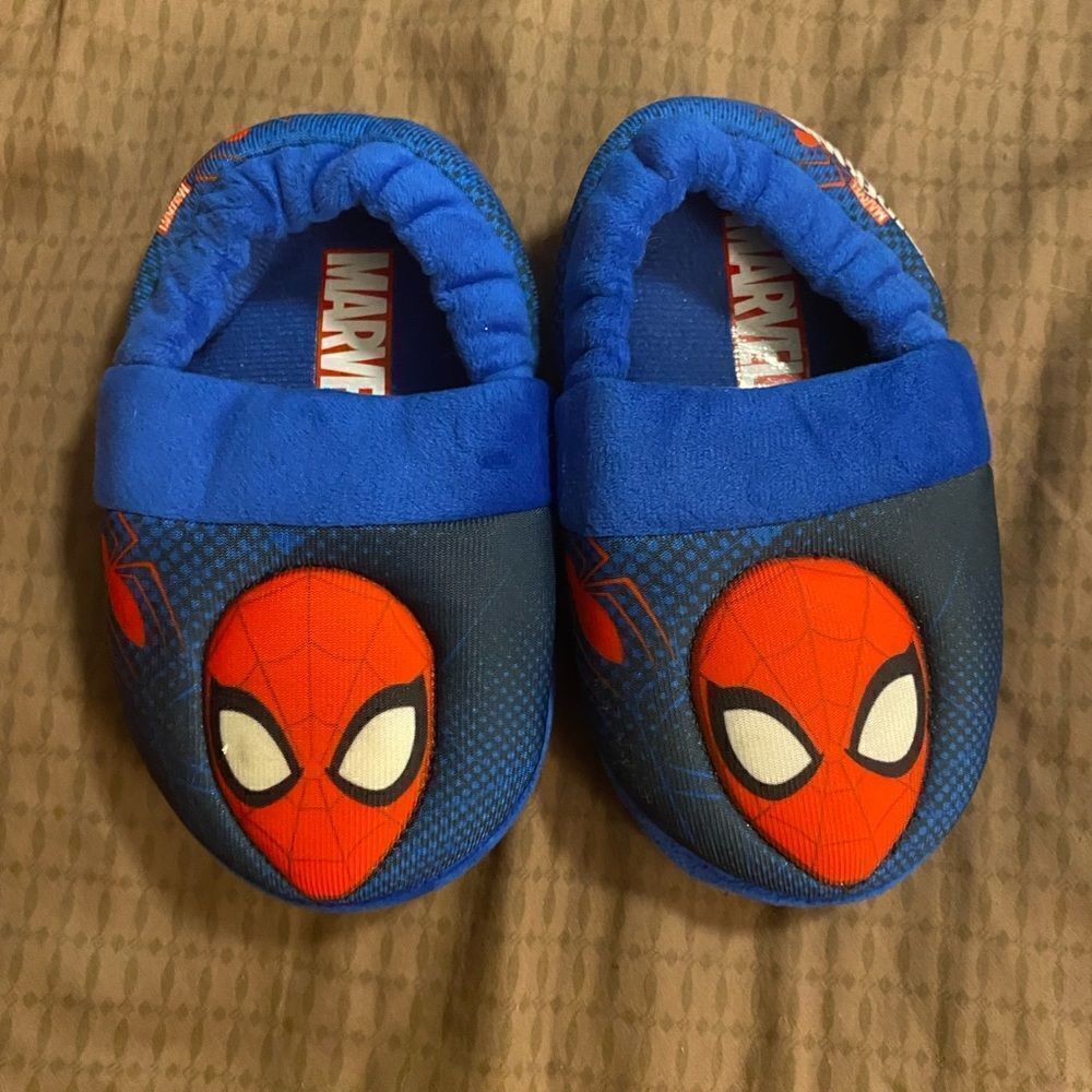 Marvel spider man slippers toddler